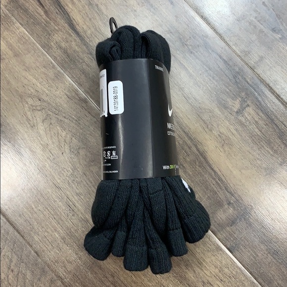 NIKE EVERYDAY COTTON CUSHIONED CREW wmns 3 pairs SOCKS set - Picture 4 of 12